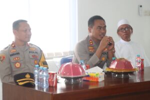 Awali Tugas Baru,Kapolres Wajo Silaturahmi Ke MUI