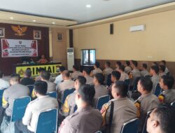 Kapolres Sinjai Tegaskan Netralitas,Arahan Khusus Bhabinkamtibmas Di Pilkada Serentak 2024