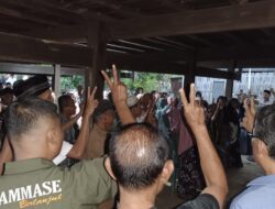 Dukungan Penuh Warga Desa Laerung, Majeuleng Kepada Pammase. Baso Makkasau Siap Turun Gunung