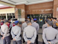 Polres Sinjai Laksanakan Apel Pengecekan Kesiapan Pam Kampanye Pilkada Sinjai Serentak