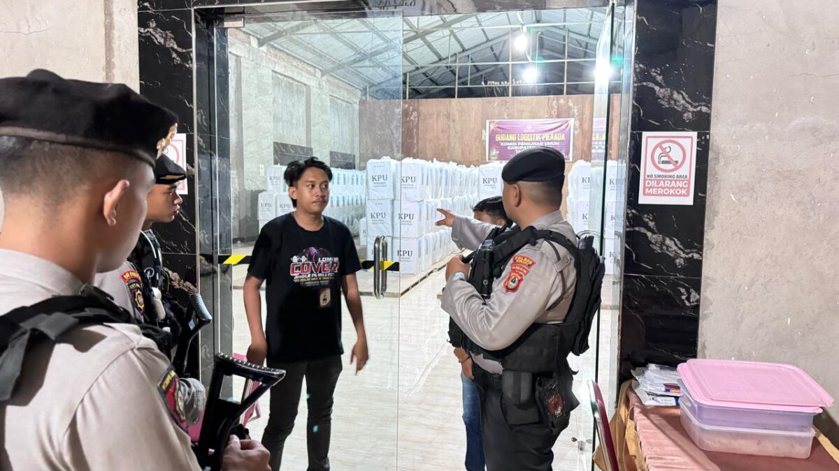 Langkah Wujudkan Keamanan Pasca Pemungutan Suara Pilkada 2024,Polres Sinjai Intensifkan Patroli Malam