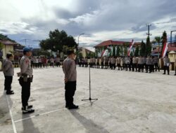 Usai  Libur Panjang, Wakapolres Sinjai Tekankan Disiplin Personel