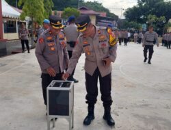 Polres Sinjai Tunjukkan Empati Kepada Masyarakat Dengan Giat Kumpulkan Donasi Melalui Kotak Amal