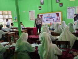 Hari Ke-8 Ops Keselamatan, Sat Lantas Polres Sinjai Sosialisasi Di MAN 2 Sinjai