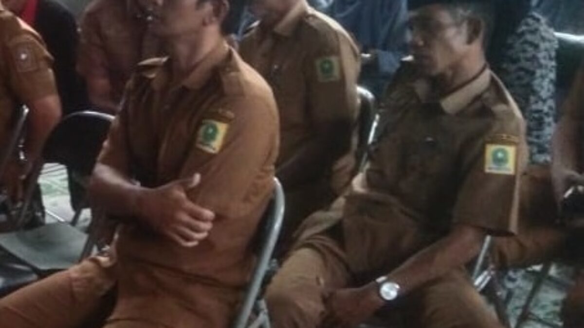 Musrenbang RKPD 2026 Tingkat Kecamatan Sinjai Tengah, Turut Dihadiri Kepala Desa Pattongko