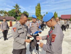 Tegakkan Disiplin, Seksi Propam Polres Sinjai Gelar Operasi Gaktiblin Anggota