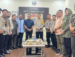 Kapolresta Baru Bertemu Pimpinan DPRD Makassar, Siap Jaga Stabilitas Kota