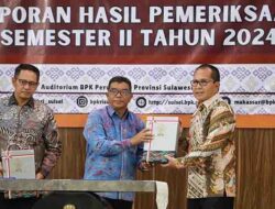 Apresiasi DPRD Dan Pemkot Makassar Atas Hasil LHPK Semester II Tahun 2024 Dari BPK Sulsel