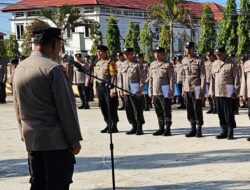 Wakapolres Sinjai Pimpin Apel Jam Pimpinan, Tekankan Disiplin Dan Profesionalisme