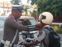 Awali Hari Dengan Tertib, Satlantas Polres Sinjai Hadir Di Titik Ramai Lalulitas