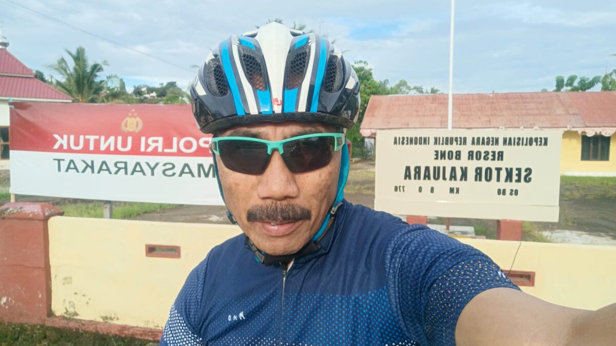 Minggu Ceria Kabag SDM Polres Sinjai: Gowes Santai Bangun Semangat Dan Kebugaran