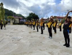 POlres Sinjai Olahraga Pagi Untuk Perkuat Kebugaran Dan Kekompakan Personel