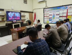 Polres Sinjai Mantapkan Karakter Personel Lewat Binrohtal Virtual Bersama SSDM Polri