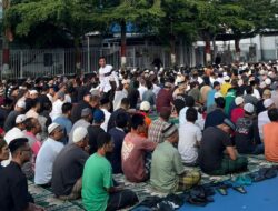 Rutan Kelas I Medan Gelar Shalat Idul Adha Dan Pemotongan Hewan Qurban
