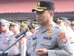Kapolres Wajo Gelar Sertijab, Sejumlah Pejabat Lingkup Polres Wajo Berganti