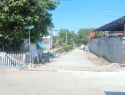 Jalan Rabat Beton Di Babu Taqwa Maroanging Usai Dikerja, Warga Setempat Menyambut Senang