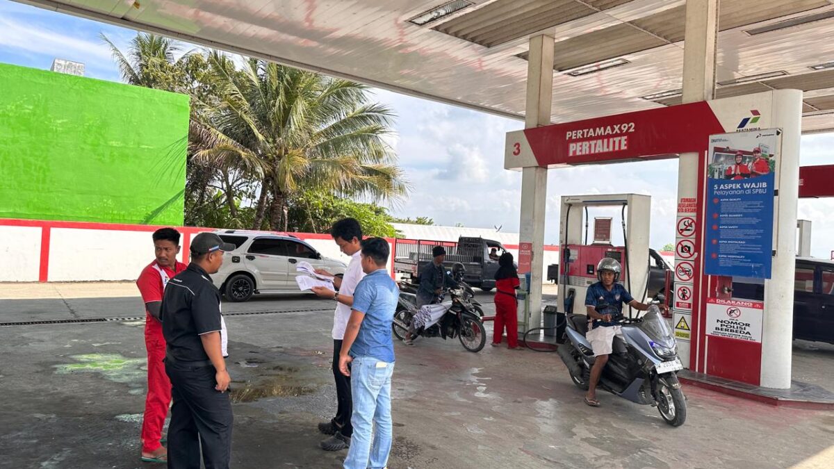 Cegah Penyalahgunaan BBM, Polres Wajo Periksa Sejumlah SPBU Di Wilayah Wajo