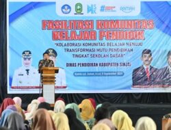 Menuju Transformasi  Mutu Pendidikan, Disdik Sinjai Gelar Komunitas Belajar