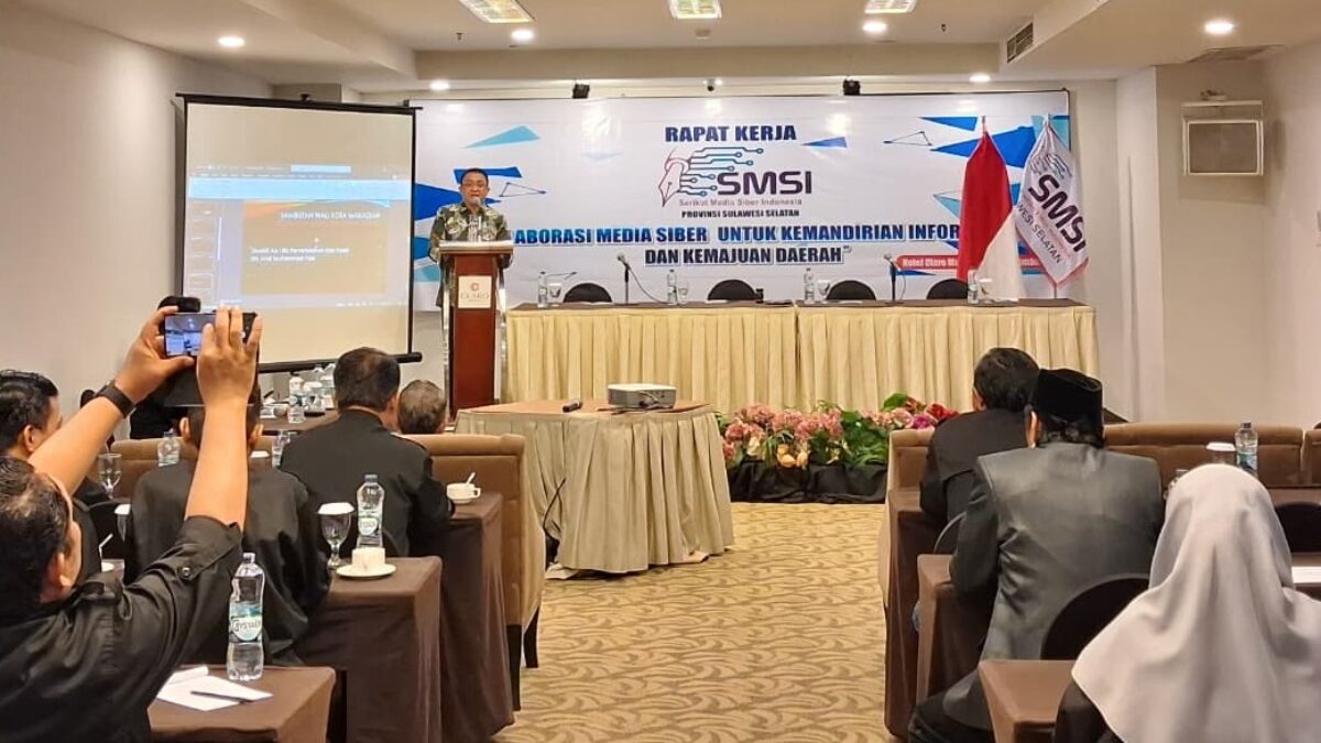 Walikota  Makassar Ajak SMSI Sulsel Perkuat Pilar Demokrasi Dan Bangun Jurnalis Digital Berintegritas