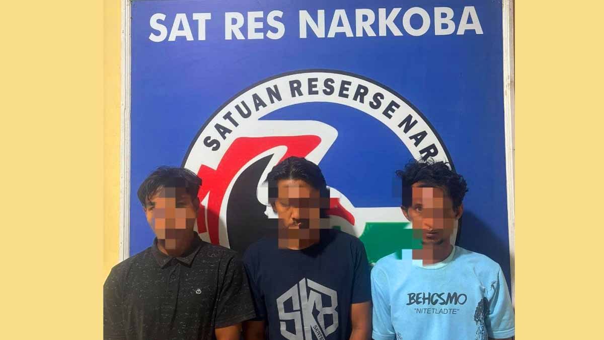 Tiga Pelaku Narkotika Diamankan Di Polres Sinjai
