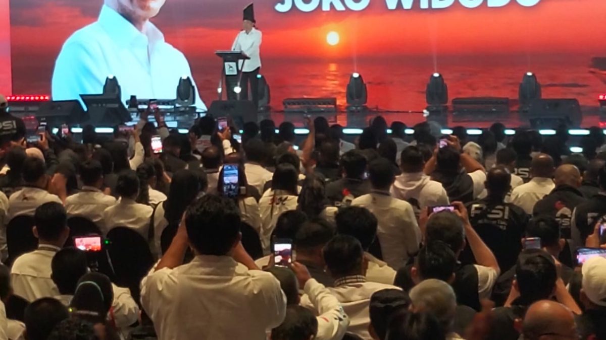 Pidato Joko Widodo Di Rakernas PSI:”Saya Masih Sanggup Bekerja Dan Habis-Habisan Untuk PSI”