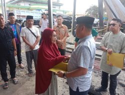 Bupati Wajo Kunjungi Korban Kebakaran Di Pallawarukka