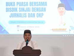 Disdik Sinjai Berbuka Puasa Bersama Jurnalis dan OKP. Jalin Silaturahmi dan Sinergi