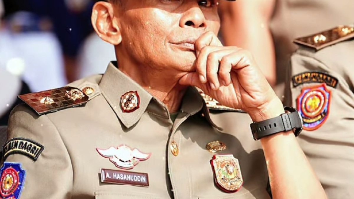 Sat Pol PP Wajo Sabet Juara 1 Defile HUT Ke-76. Andi Hasanuddin: Ini Bukti Disiplin Anggota