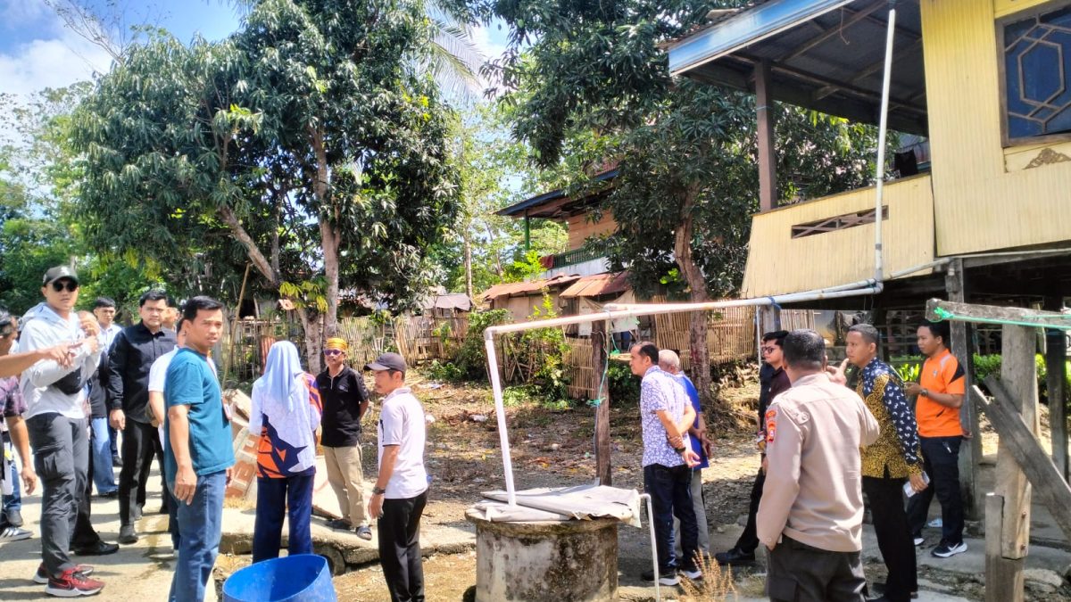PN Sengkang Tinjau Lokasi Sengketa Di Majuleng,Polisi Lakukan Pengamanan.