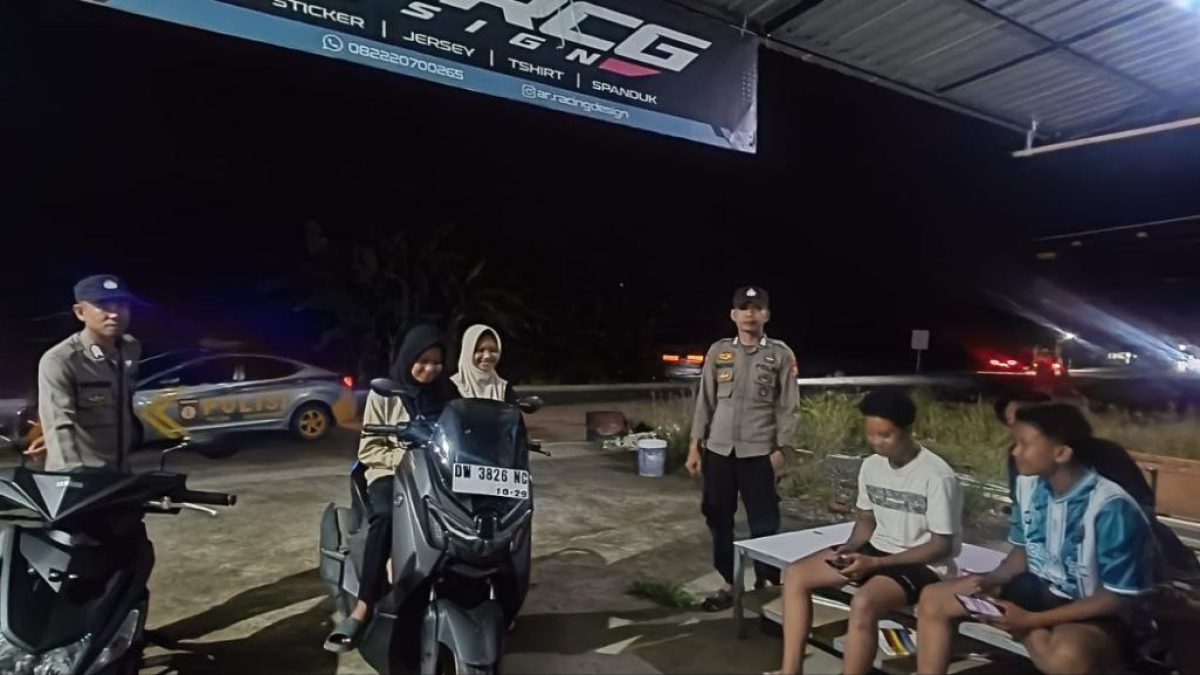 Antisipasi Kriminalitas Malam Hari, Polsek Sabbangparu Intensifkn Patroli Biru