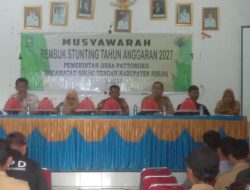 Antara Rembuk Stunting 2026 Dan RKPDes 2027,  Dua Tahapan Perencanaan Yang Saling Terkait, Di Bahas Pemdes Pattongko
