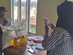 Penyaluran Bantuan Pangan Di Desa Kanrung, Rampung. Warga Rasakan Manfaatnya