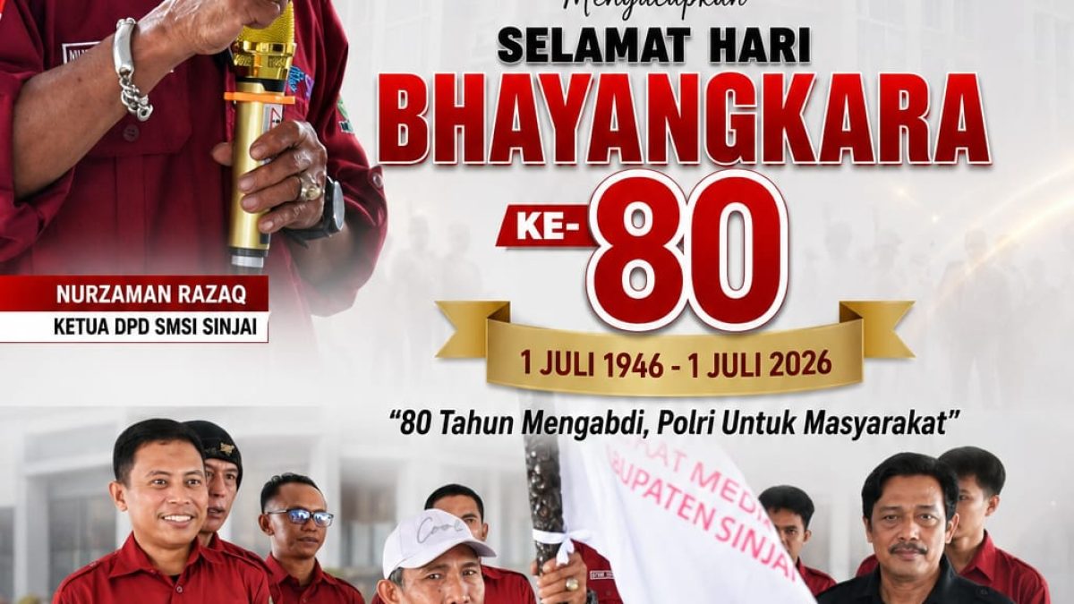 Hari Bhayangkara Ke-80, Momentum Insan Pers Merefleksi Peran Polri Sebagai Pelindung Masyarakat.