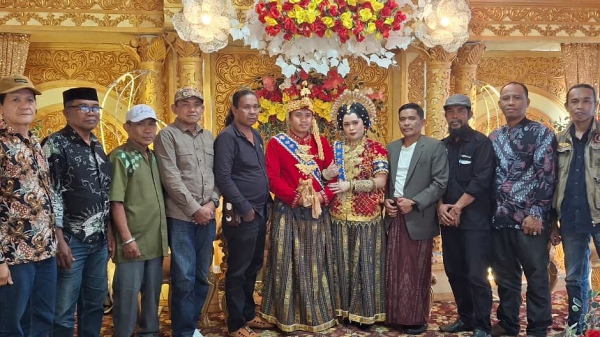 Sederet Jurnalis Hadiri Resepsi Pernikahan Fanelly Dan A.Syahrin