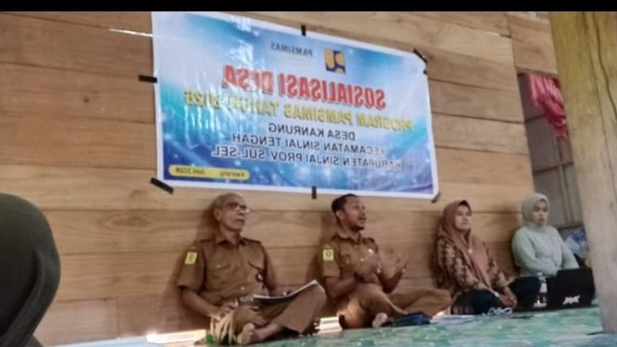 Rencana Pembangunan Pamsimas Di Dusun Baru, Disosialisasikan Pemdes Kanrung