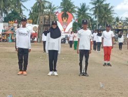 36 Anggota Paskibra Kecamatan Pammana, Jalani Latihan Intensif Jelang HUT RI Ke-81