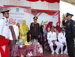 Upacara Pengibaran Bendera Merah Putih Dalam Rangka Memperingati HUT Kemerdekaan RI Ke – 81 Tingkat Kecamatan Sinjai Tengah