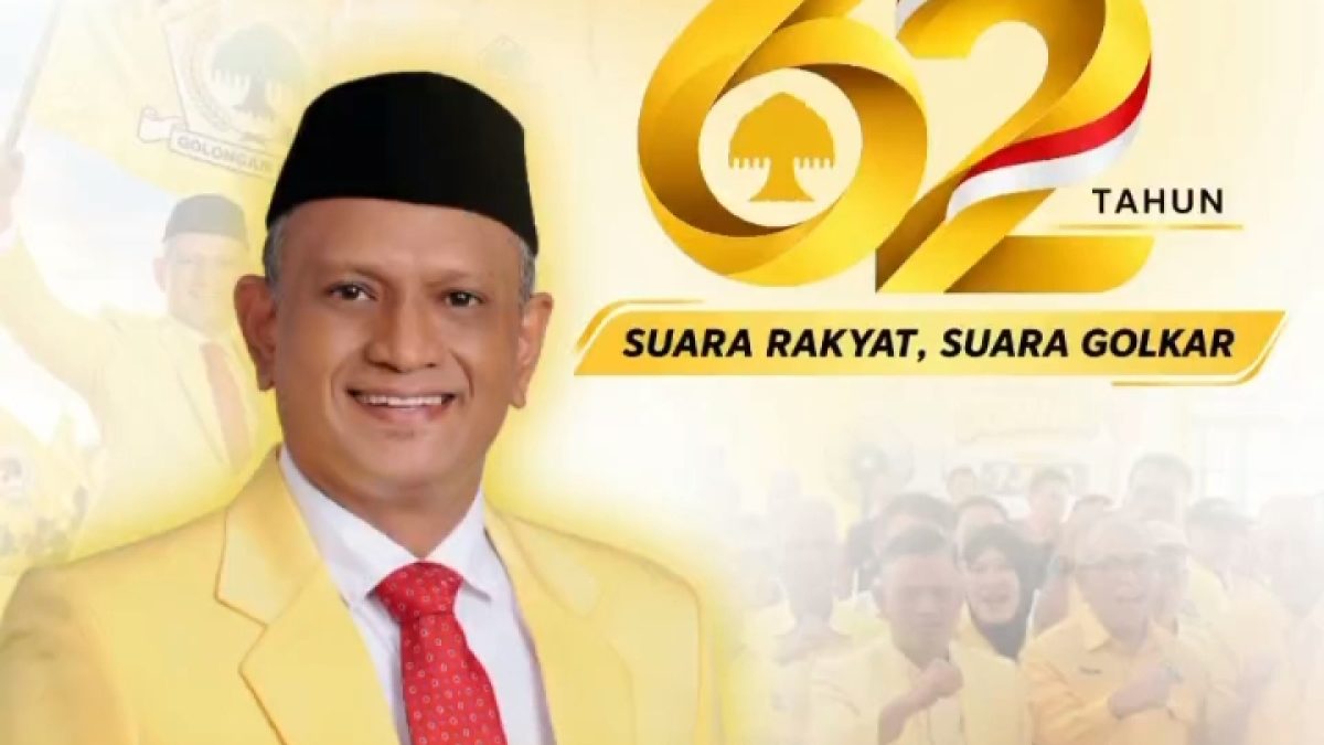 HUT Ke-62 Partai Golkar, dr H. Baso Rahmanuddin : Golkar Wajo Siap Jadi Garda Terdepan Membangun Wajo dan Mendukung Pemerintahan Prabowo-Gibran